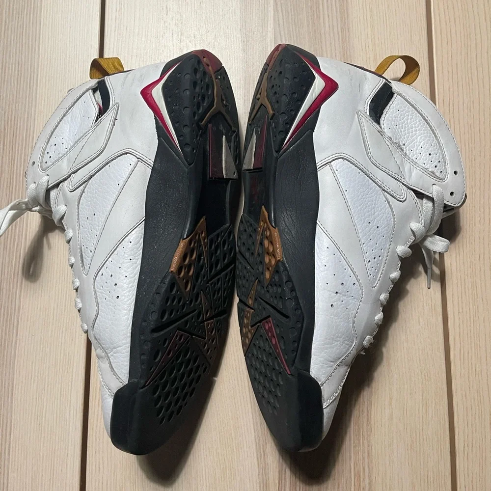 2011 Nike Air Jordan 7 Retro VII Cardinal 304755-104 Size 9.5‎